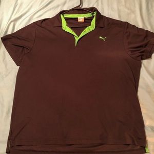 Puma collared golf shirt